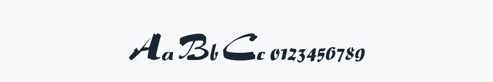 Rzeczywista próbka kroju Paprika — Aa Bb Cc 0123456789