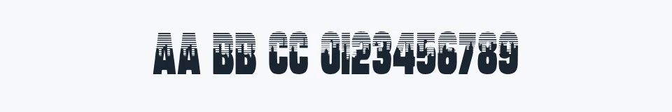 Rzeczywista próbka kroju Will — Aa Bb Cc 0123456789