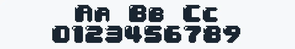 Rzeczywista próbka kroju 04b_30 — Aa Bb Cc 0123456789