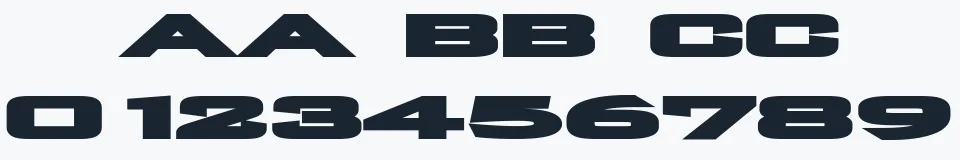 Rzeczywista próbka kroju Plain O Matic — Aa Bb Cc 0123456789