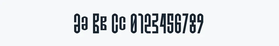 Rzeczywista próbka kroju Do not eat this Fat Italic — Aa Bb Cc 0123456789