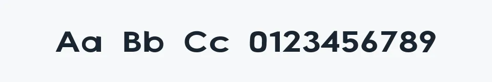 Rzeczywista próbka kroju Cacophony Loud — Aa Bb Cc 0123456789