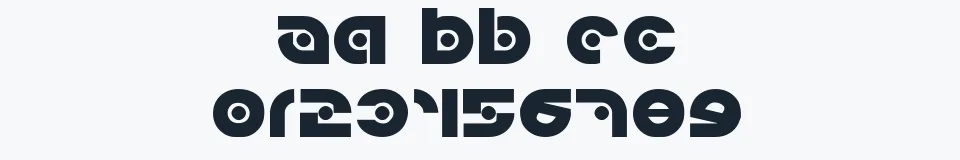 Rzeczywista próbka kroju Kovacs Spot — Aa Bb Cc 0123456789