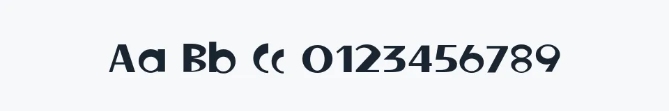 Rzeczywista próbka kroju Locked Window — Aa Bb Cc 0123456789