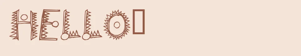 Podgląd ozdobnego napisu