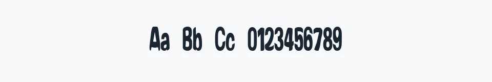 Rzeczywista próbka kroju Yonder (BRK) — Aa Bb Cc 0123456789