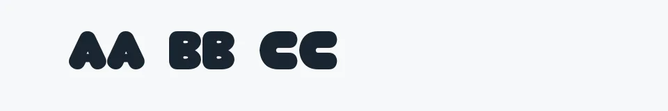 Rzeczywista próbka kroju TANTOR — Aa Bb Cc 0123456789