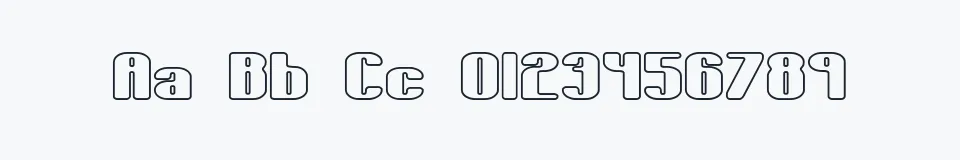 Podgląd czcionki Typesource Extol O BRK