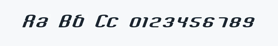 Rzeczywista próbka kroju Criminal — Aa Bb Cc 0123456789