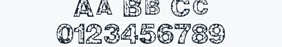 Rzeczywista próbka kroju ZWISDOM — Aa Bb Cc 0123456789