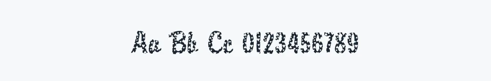 Podgląd czcionki DTCBrodyM33