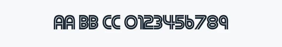Rzeczywista próbka kroju CNN — Aa Bb Cc 0123456789