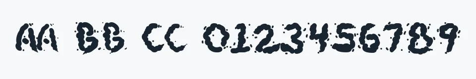 Podgląd czcionki Doggie Doodie