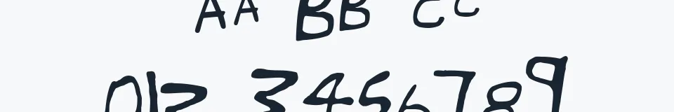 Podgląd czcionki Gregor Miller's Friends Font
