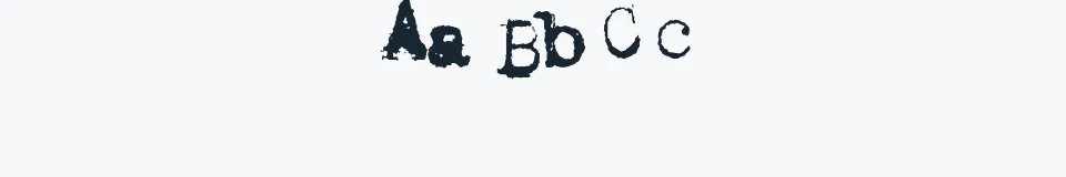 Podgląd czcionki Metalic Avacodo