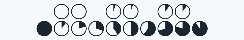 Podgląd czcionki Pie charts for maps