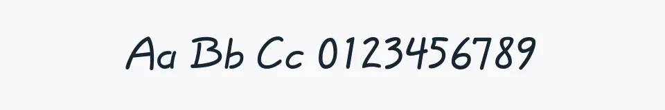 Podgląd czcionki QuillScript