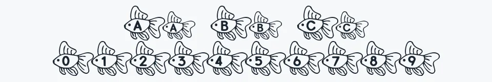 Podgląd czcionki RMFish2