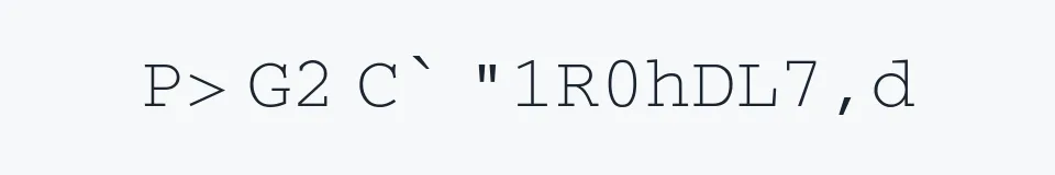 Rzeczywista próbka kroju SecretCode — Aa Bb Cc 0123456789
