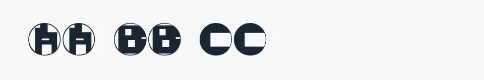 Podgląd czcionki Mondo Techno