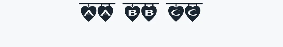 Rzeczywista próbka kroju Zone23_Two Kinds of Love III — Aa Bb Cc 0123456789
