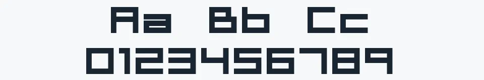 Rzeczywista próbka kroju Aerial — Aa Bb Cc 0123456789