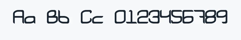 Podgląd czcionki Courier Now