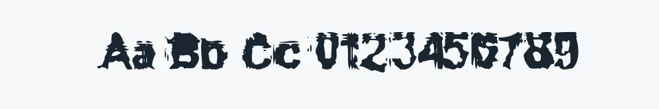 Podgląd czcionki Conformyst