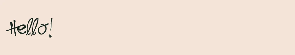 Podgląd ozdobnego napisu