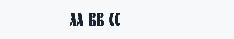 Podgląd czcionki Nestor Condensed