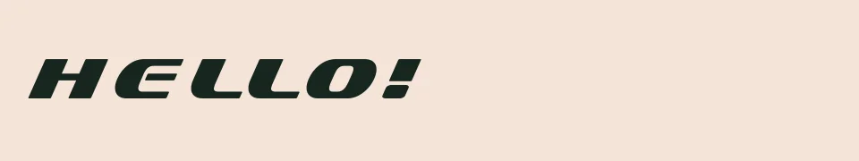 Podgląd ozdobnego napisu