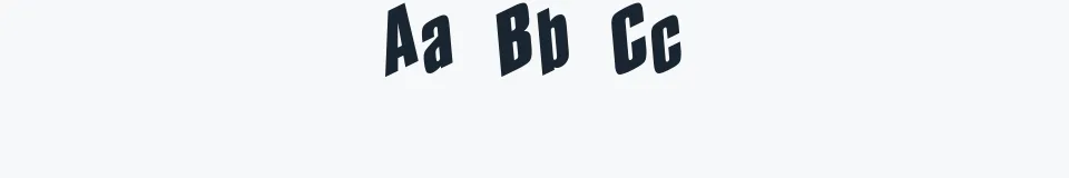 Rzeczywista próbka kroju Spund — Aa Bb Cc 0123456789