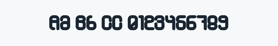 Rzeczywista próbka kroju Skylab 600 — Aa Bb Cc 0123456789