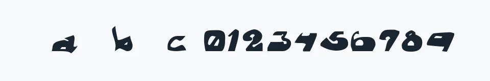 Rzeczywista próbka kroju Activate — Aa Bb Cc 0123456789