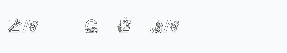 Rzeczywisty podgląd fontu Alphapix – Zażółć gęślą jaźń
