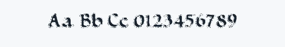 Podgląd czcionki VTC AntiqueFizz