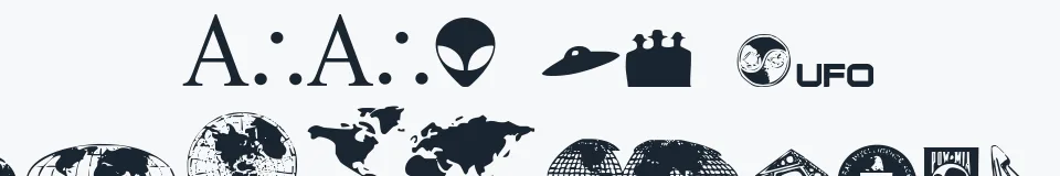 Rzeczywista próbka kroju Illuminati — Aa Bb Cc 0123456789