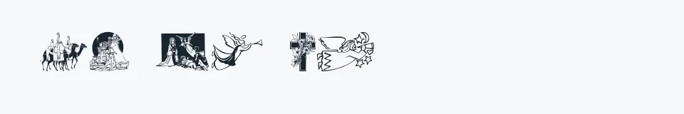 Rzeczywista próbka kroju JFC — Aa Bb Cc 0123456789