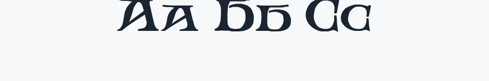 Rzeczywista próbka kroju Padstow Demo — Aa Bb Cc 0123456789