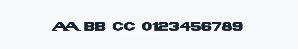 Podgląd czcionki PanAm LogoText
