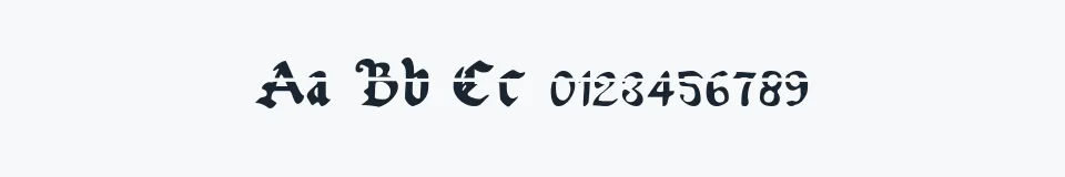 Podgląd fontu UberhÃ¶lme Lazar Condensed