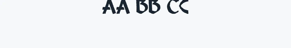 Rzeczywista próbka kroju Vafthrudnir Demo — Aa Bb Cc 0123456789