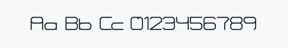 Rzeczywista próbka kroju Fontmaker's Choice — Aa Bb Cc 0123456789