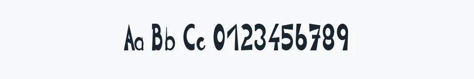 Rzeczywista próbka kroju CIRCLINE2 — Aa Bb Cc 0123456789