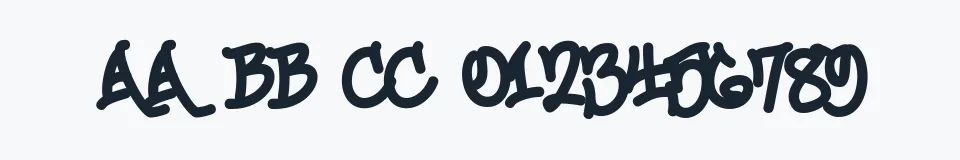 Podgląd czcionki Urban Scrawl Chill