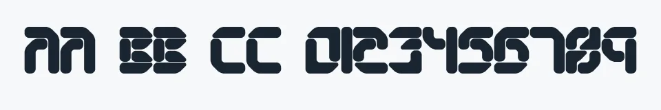 Rzeczywista próbka kroju Collective RS (BRK) — Aa Bb Cc 0123456789