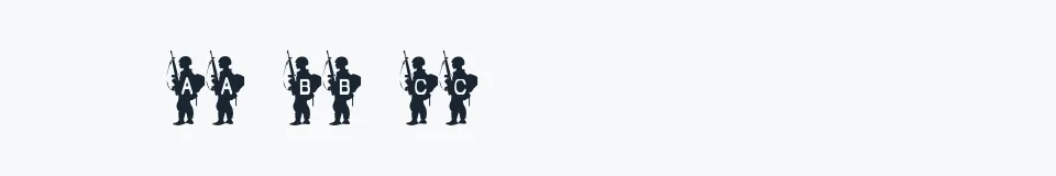 Rzeczywista próbka kroju Army Boy — Aa Bb Cc 0123456789