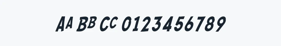 Podgląd czcionki SF Comic Script Condensed