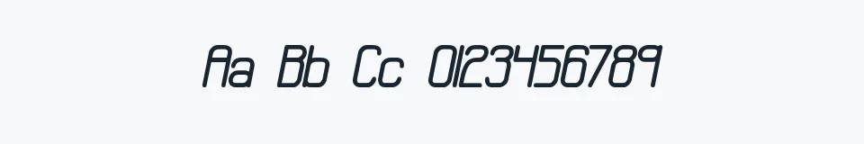 Rzeczywista próbka kroju Neural (BRK) — Aa Bb Cc 0123456789