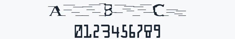 Rzeczywista próbka kroju Miltown — Aa Bb Cc 0123456789